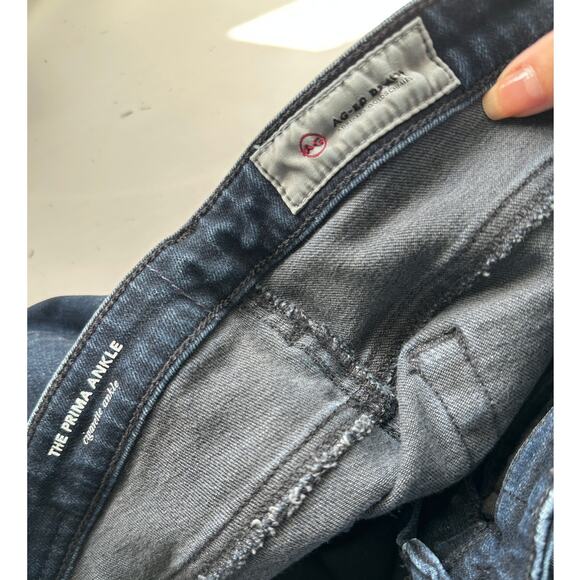 AG Jeans The Prima Ankle Dark Wash Women’s US 29R Cigarette Ankle - Picture 5 of 11